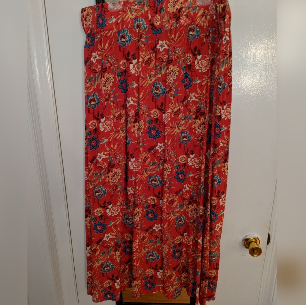 Chances R Floral Maxi Skirt